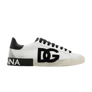 Dolce & Gabbana Portofino Vintage DG Logo Print - Black
