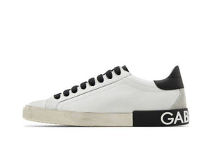 Dolce & Gabbana Portofino Vintage DG Logo Print - Black