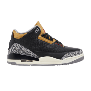 Wmns Air Jordan 3 Retro 'Black Gold'