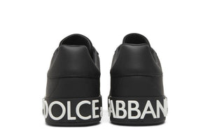 Dolce & Gabbana Portofino Low DG Logo Print - Black White