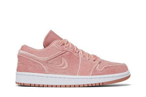 Air Jordan 1 Low Pink Velvet Rust Pink
