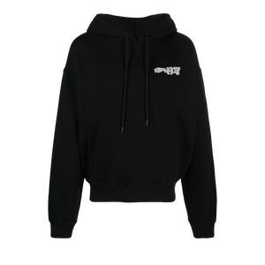 Off-White Carlos Arrow Over Hoodie Black/White