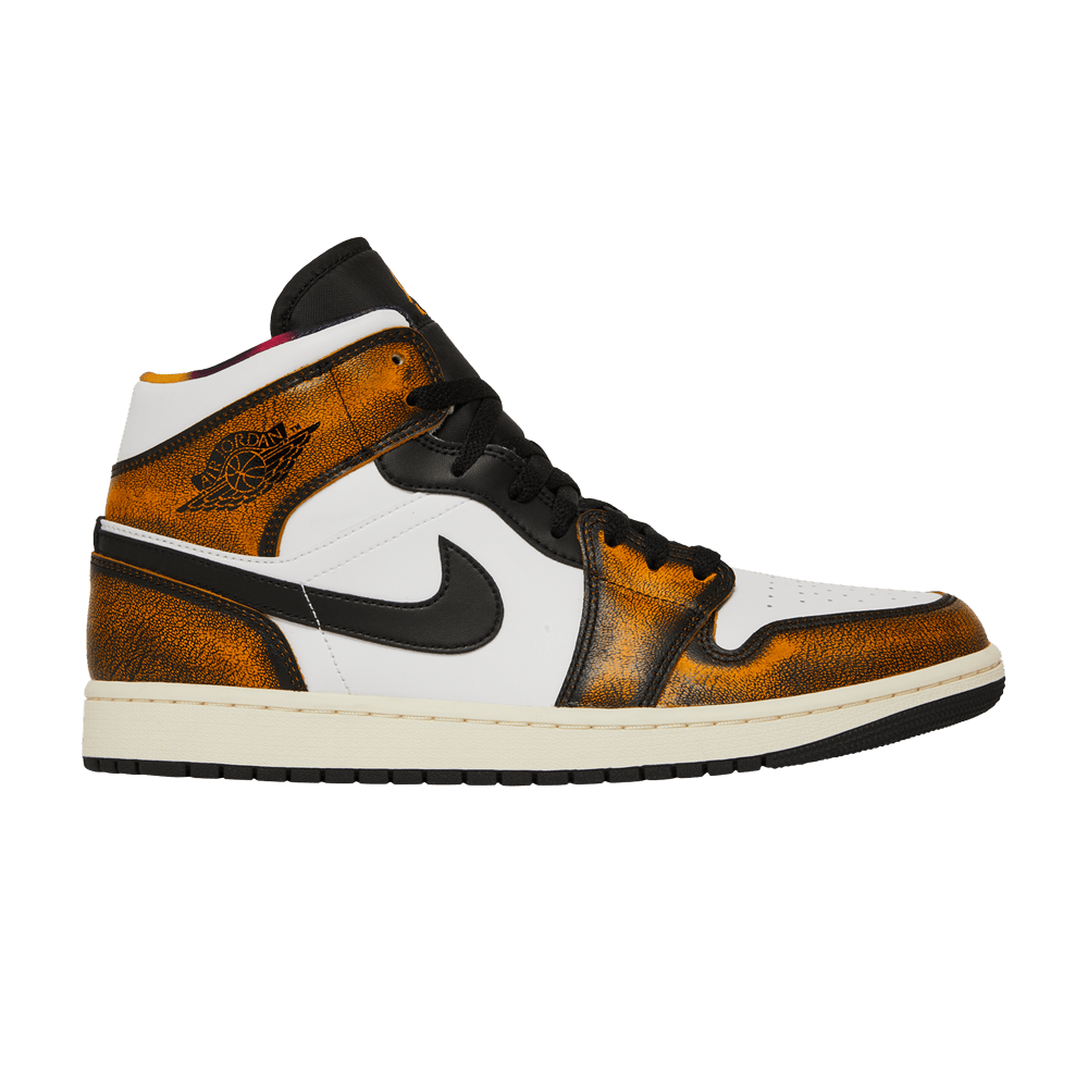 Air Jordan 1 Mid SE Wear-Away - Taxi