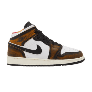 Air Jordan 1 Mid SE GS Wear-Away - Taxi