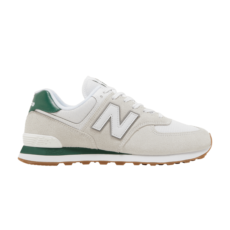 574 White Green Gum