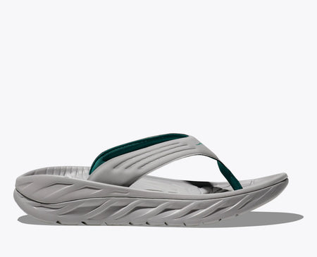Hoka 'S Ora Recovery Flip Stellar Grey Oceanic
