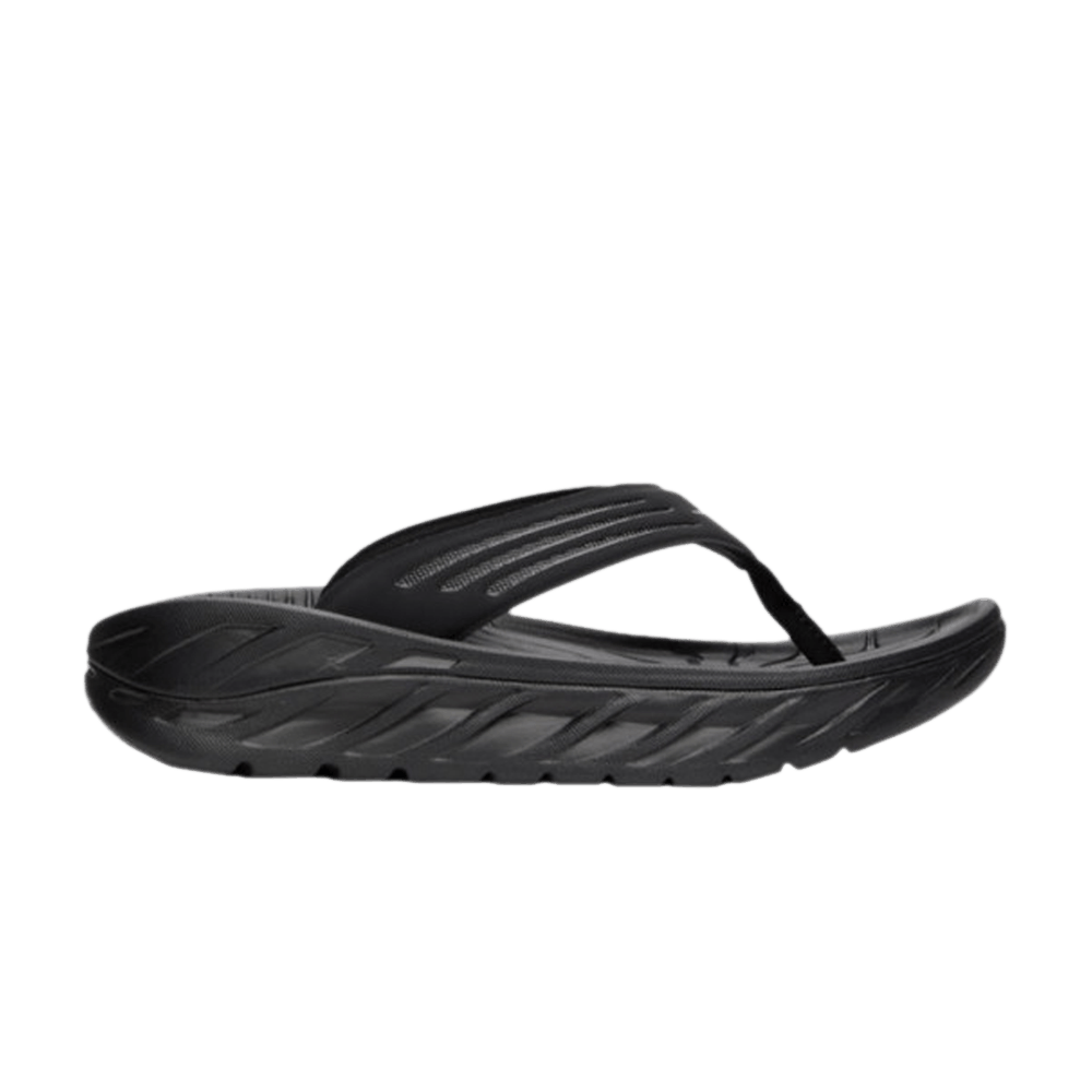 HOKA Ora Recovery Flip Slide Black
