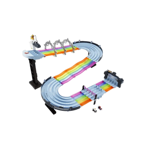 Hot Wheels Mario Kart Rainbow Road Raceway Set 1/64 Scale
