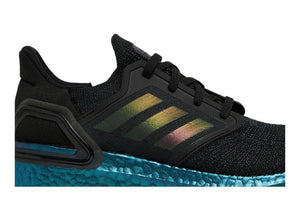 Adidas UltraBoost 20 Black Signal Cyan