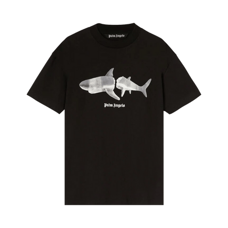 Palm Angels Shark Classic T-Shirt Black/White