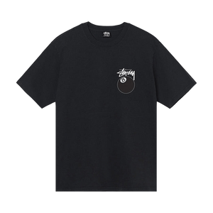 Stussy 8 Ball Pigment Dyed T-Shirt Black