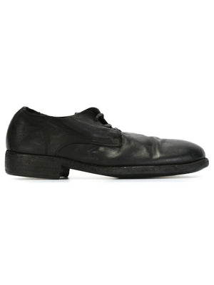 distressed Derby shoes