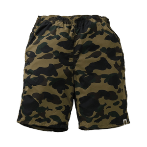 BAPE 1st Camo Beach Shorts Green