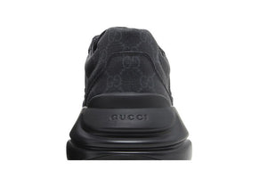 Gucci Rhyton Black GG Supreme Canvas