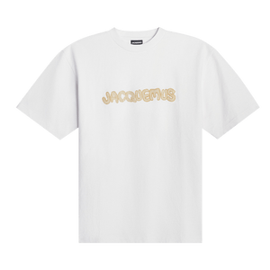 Jacquemus Le T-Shirt Raphia White