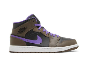 Jordan 1 Mid Purple Mocha