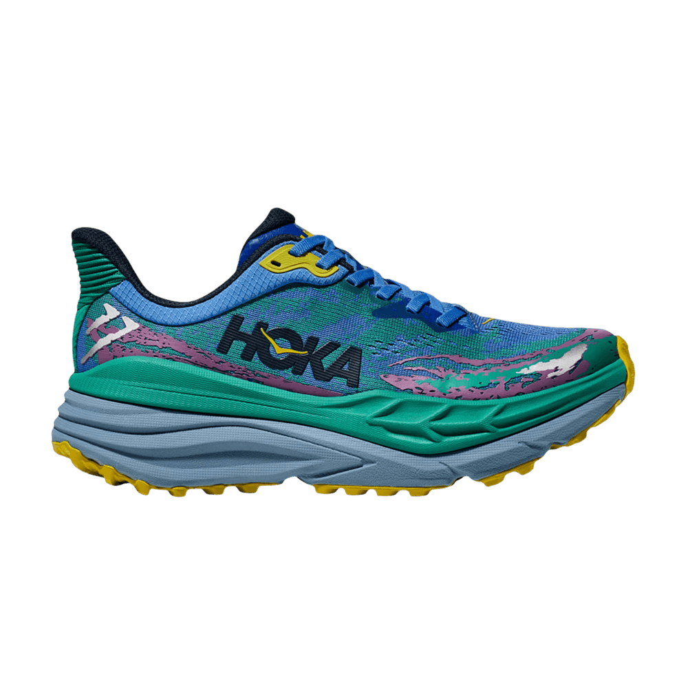 HOKA Stinson 7 Virtual Blue Tech Green
