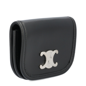 Keyring Nano Besace Triomphe Leather Black