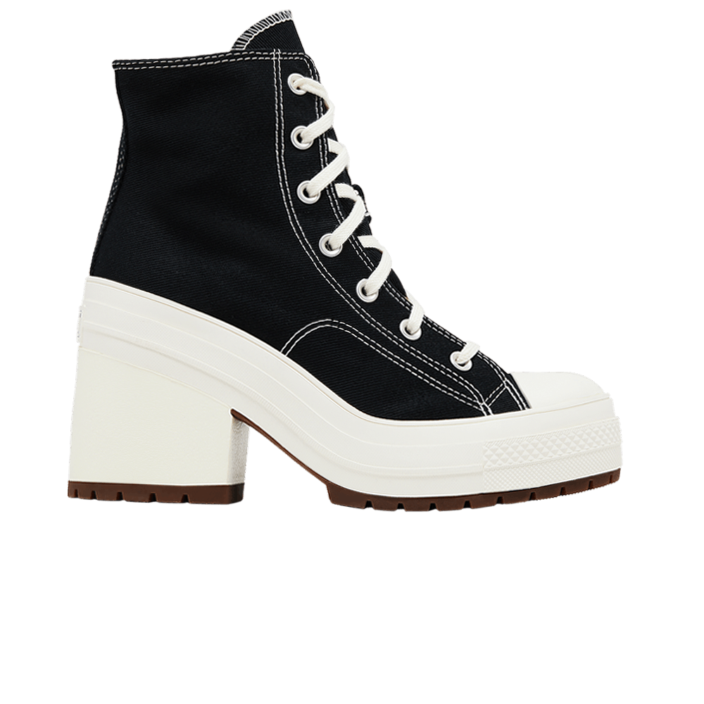 Converse Chuck 70 De Luxe Heel High Black Egret
