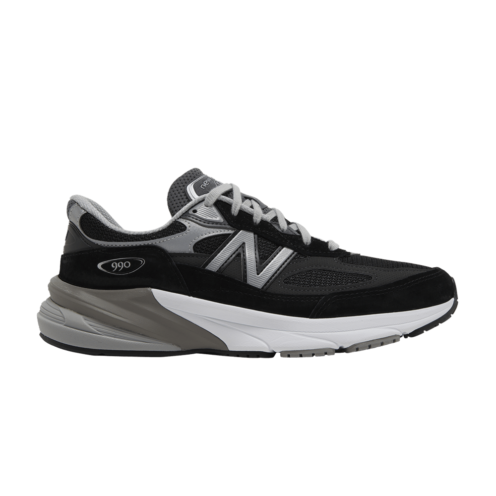 New Balance 990v6 Made in USA Black Silver