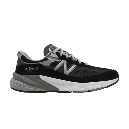 New Balance 990v6 Made in USA Black Silver
