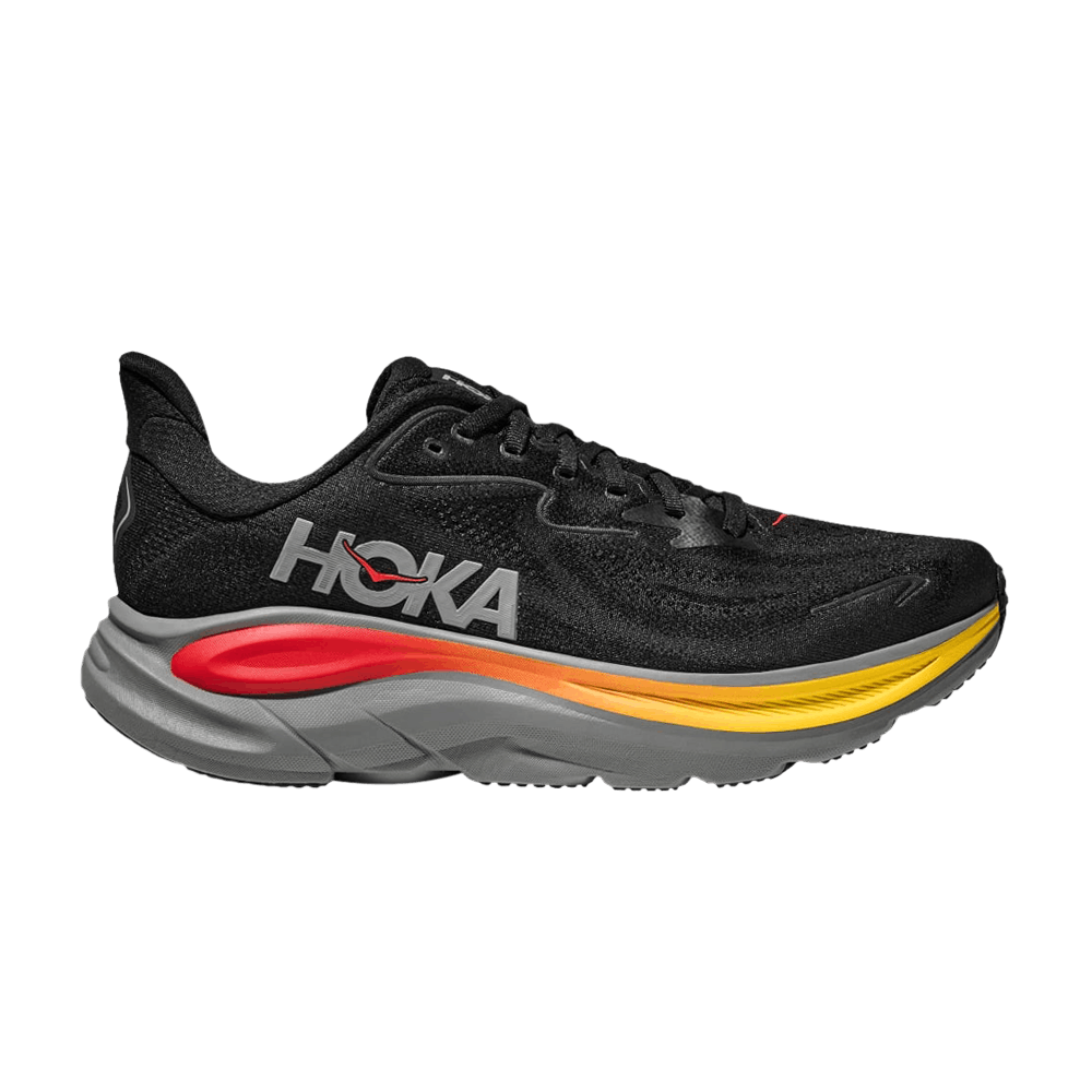 HOKA Clifton 10 Black Galactic Grey