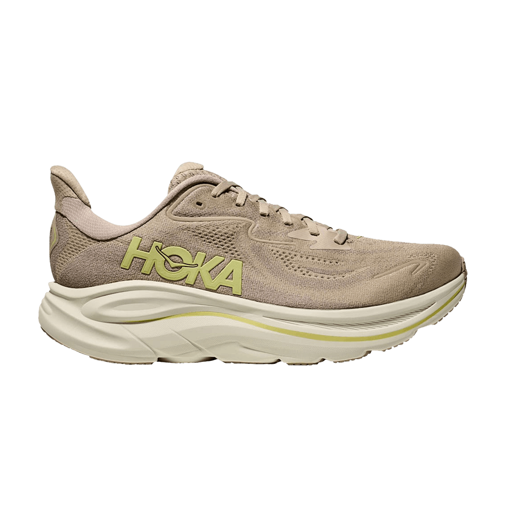 HOKA Clifton 10 Raw Linen Stone