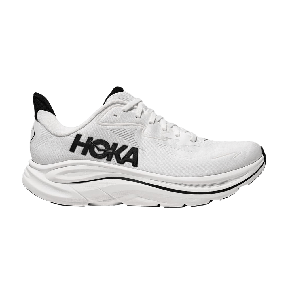 HOKA Clifton 10 White Black