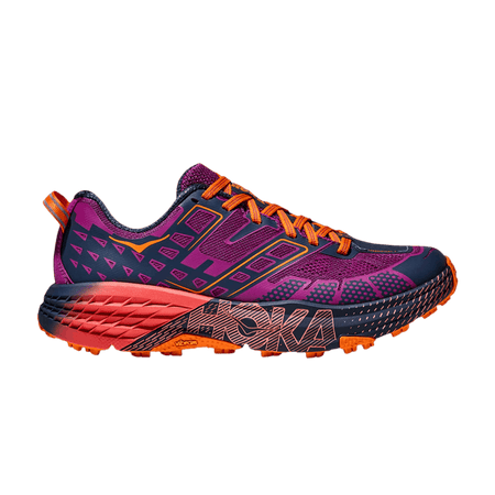 HOKA Speedgoat 2 Low Wild Flower Electric Tangerine