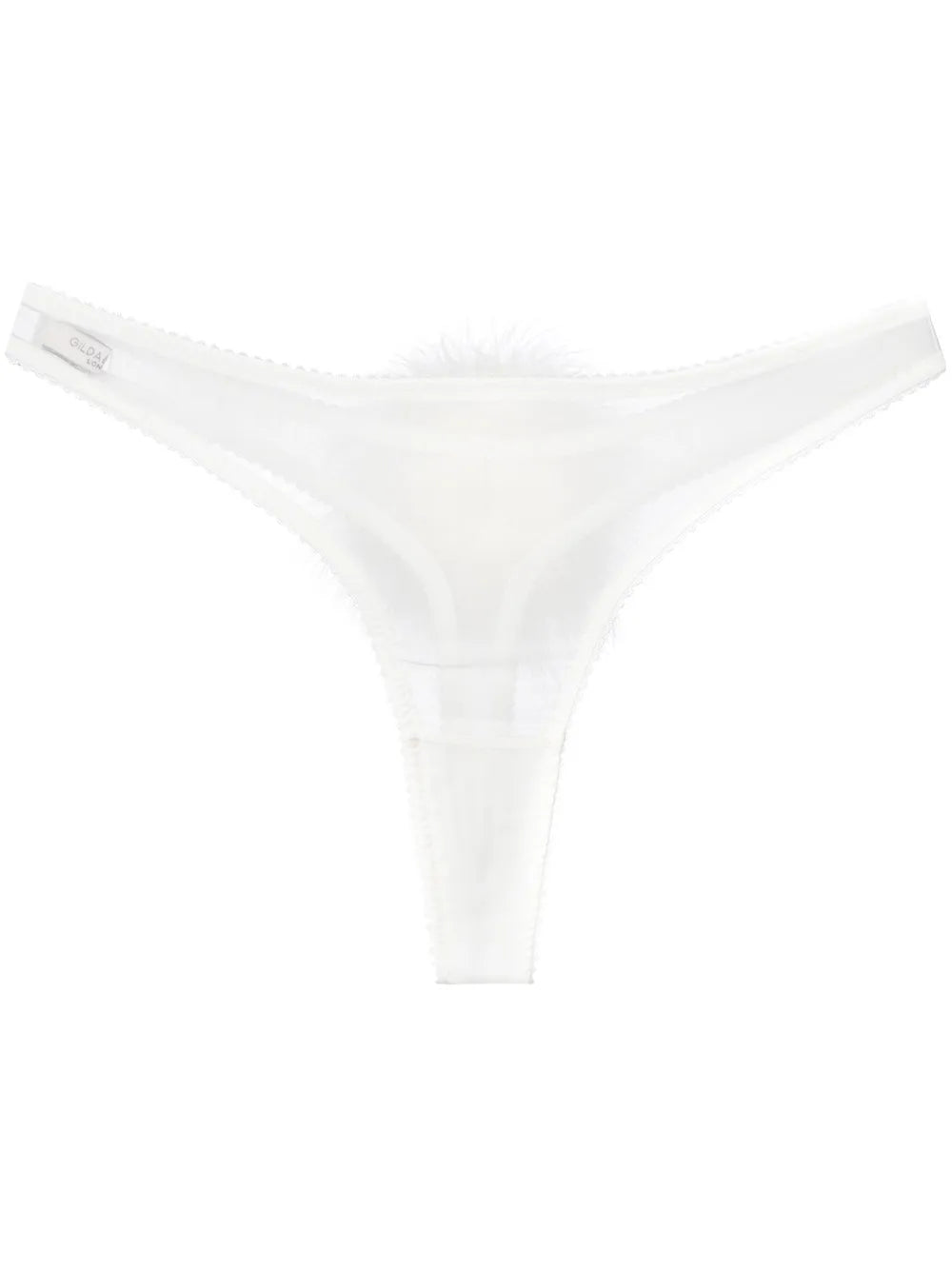 Diana georgette pompom thong