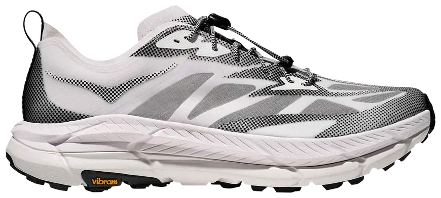HOKA Mafate Speed 4 Lite 'Stealth Tech Pack - White Black'