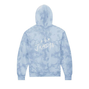 Air Jordan x J Balvin Fleece Hoodie Celestine Blue/Leche Blue