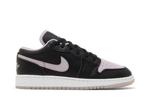 Air Jordan 1 Low SE GS Black Iced Lilac