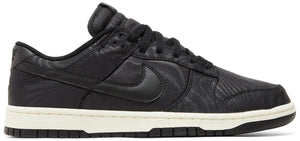NIKE DUNK LOW BLACK CANVAS