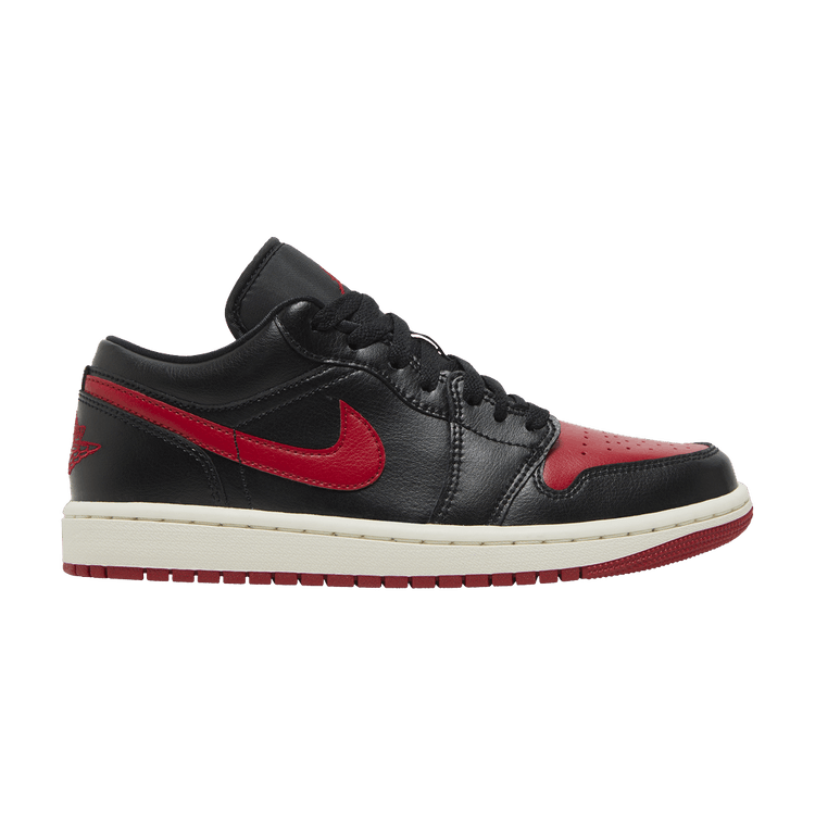 Nike Air Jordan 1 Low BlackOff WhiteGym Red