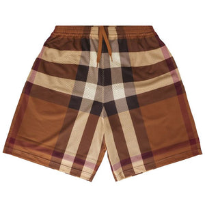 Burberry Jersey Shorts Birch Brown