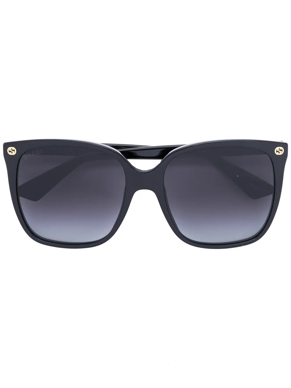 oversize gradient square sunglasses