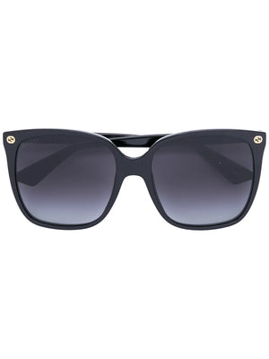 oversize gradient square sunglasses