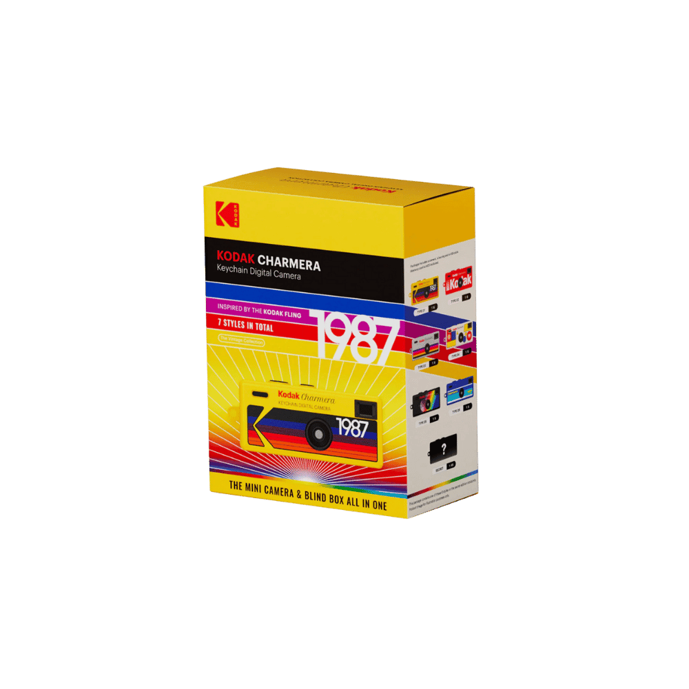 Kodak Charmera Mini Digital Camera Keychain Blind Box Collectible