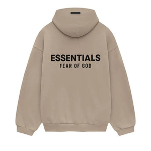 Fear of God Essentials Fleece Hoodie II Desert Sand