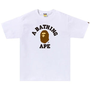 Bape - College T-Shirt White