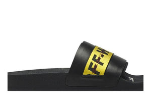 Off-White Sliders Black Yellow