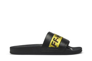 Off-White Sliders Black Yellow