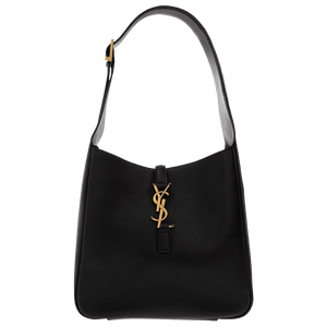 Saint Laurent Le 5 A 7 Supple Hobo Bag Black
