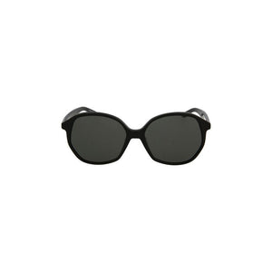 Balenciaga Round Frame Acetate Sunglasses Black/Grey