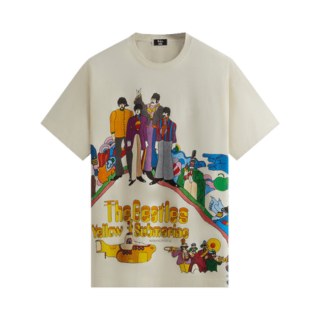 Kith For The Beatles Yellow Submarine Vintage T-Shirt Sandrift