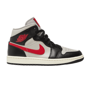 Wmns Air Jordan 1 Mid 'Black College Grey'