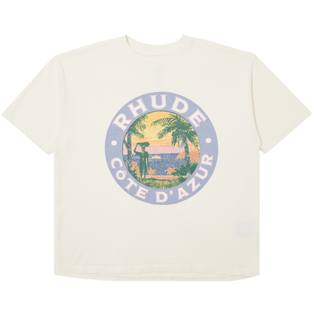 Rhude Lago T-Shirt Vintage White