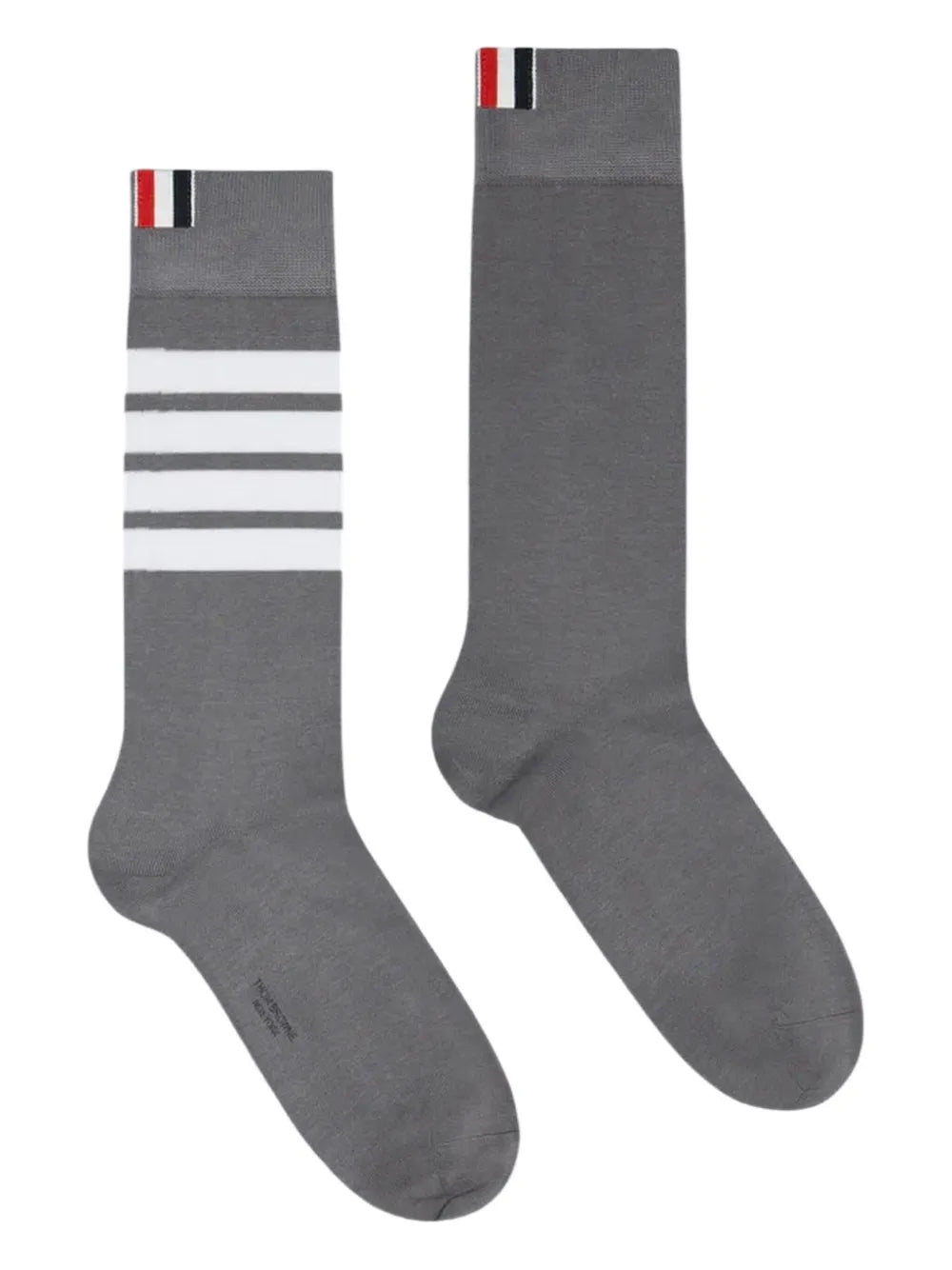 grosgrain-loop tab socks