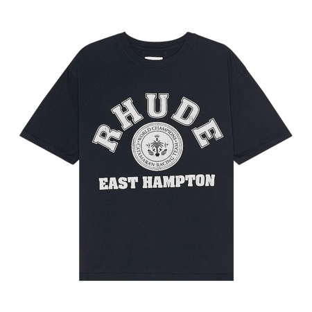 Rhude Hampton Catamaran T-Shirt Vintage Black